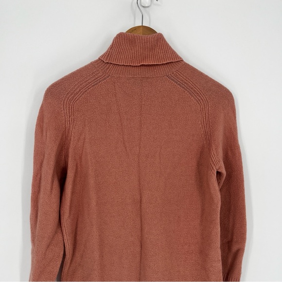 J.Crew Turtleneck Sweater Dress Pink Merino Alpaca Blend - Size XS - Picture 9 of 11